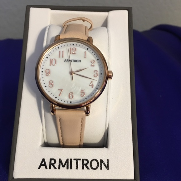 Armitron Jewelry - Armitron Women’s Mother of Pearl Rose-Tone Watch